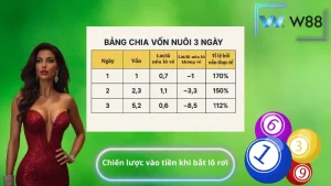 Chiến lược vào tiền khi bắt lô rơi