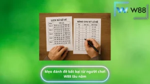 Mẹo đánh đề bất bại từ người chơi W88 lâu năm